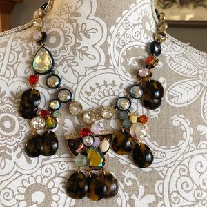 Animal print necklace J. Crew